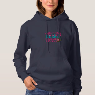Sudadera Nurse Gift   Guantes de goma de Coffee Scrubs