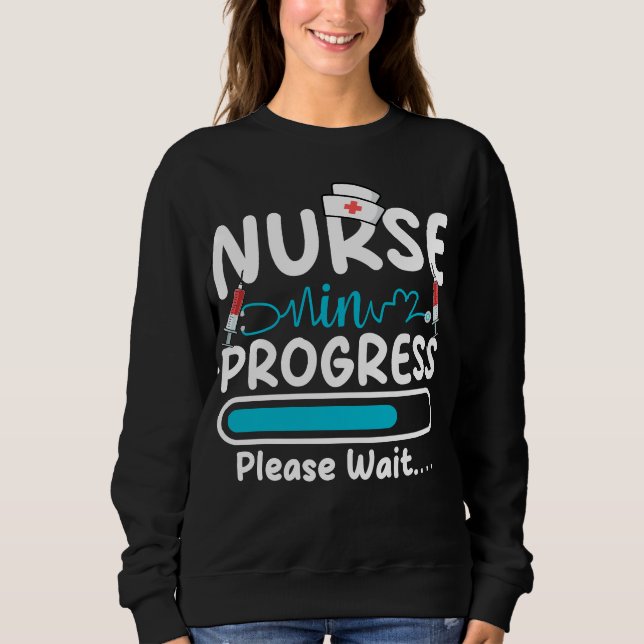 Sudadera Nurse in Progress Loading Women (Anverso)