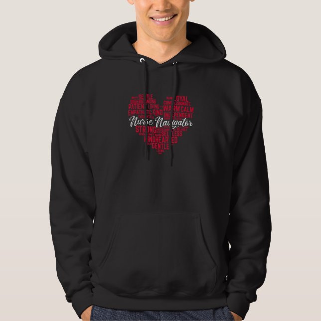 Sudadera Nurse Navigator Nurse Appreciation Nursing School  (Anverso)
