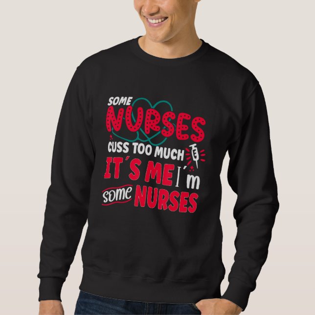 Sudadera Nurse Nursing Clinic Medical Stuff Paramedic Medic (Anverso)
