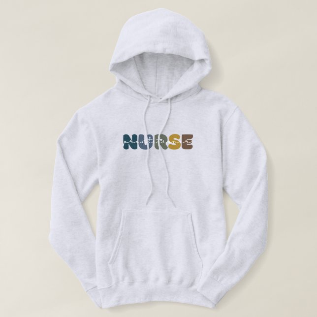 Sudadera Nurse Practitioner | Advanced Practice Apparel (Diseño del anverso)