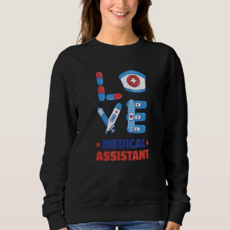 Sudadera Nurse Tool Lifesavers Nursing Love Life Heart Vint