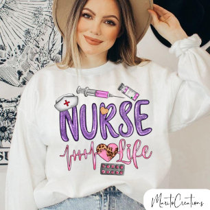 Sudadera Nurse with instruments around, Nurse's Day