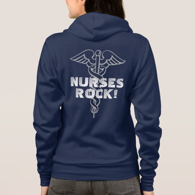 Sudadera Nurses Rock Hoodie (Reverso)