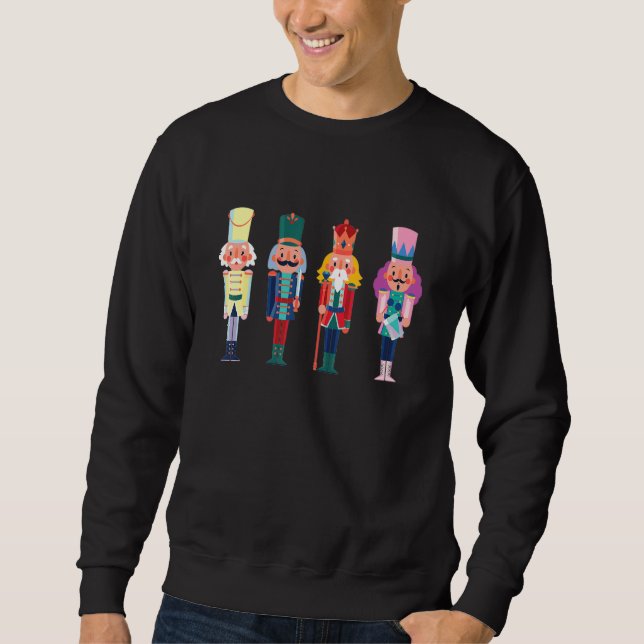 Sudadera Nutcracker Squad Ballet Dance Matching Family Xmas (Anverso)