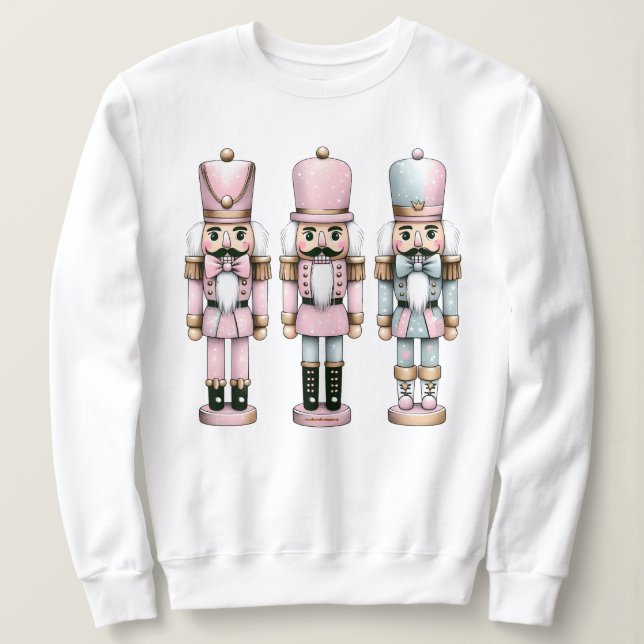 Sudadera Nutcrackers Christmas Sweatshirt (Anverso del diseño)