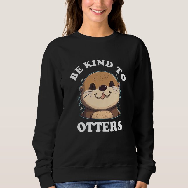 Sudadera Nutria marina (Anverso)