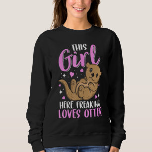Sudadera Nutrición cutánea para la mujer pez nutria mar