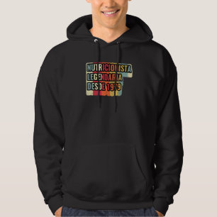 Sudadera Nutricionista Legendaria Desde 1979   Nutricionist