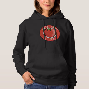 Sudadera Nutricionista Tomate Fruta Verdura Dietista y
