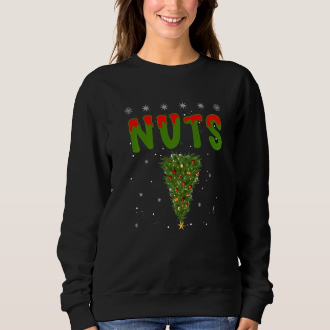 Sudadera Nuts Chestnuts  Matching Couples Christmas (Anverso)