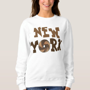 Sudadera NYC New York City Marble Rye Bagel Sweatshirt