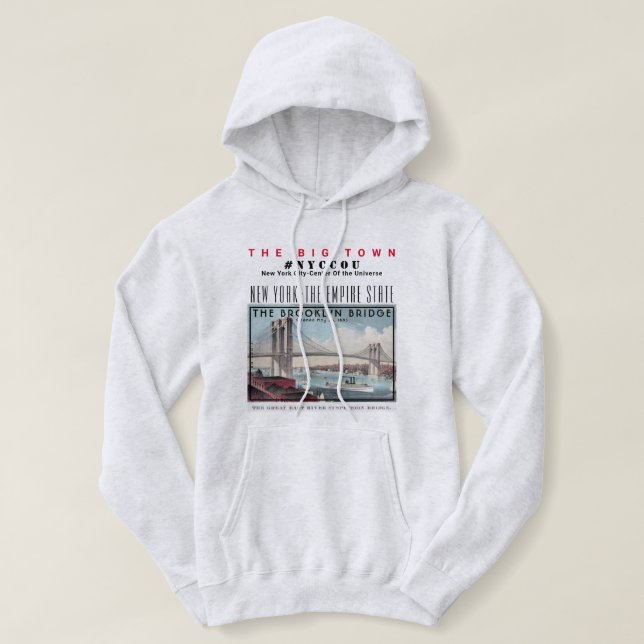 SUDADERA NYCCOU LA GRAN CIUDAD BB (Diseño del anverso)