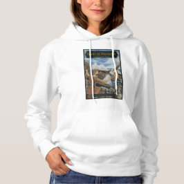 Sudadera Nylo of Maradon women's hooded sweatshirt
