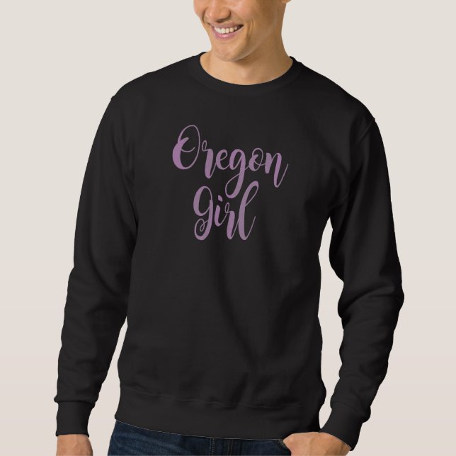 Sudadera O Dejar Chica a Oregon (Anverso)
