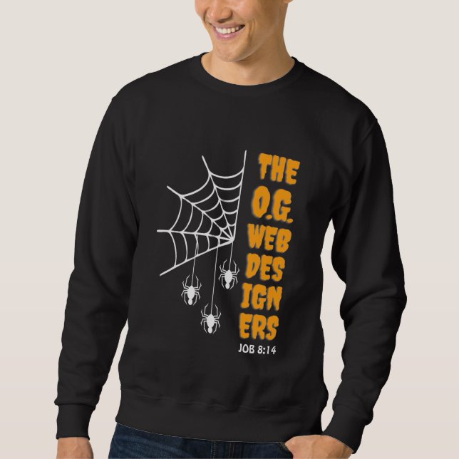 Sudadera O.G DESIGNADORES WEB Halloween cristiano (Anverso)