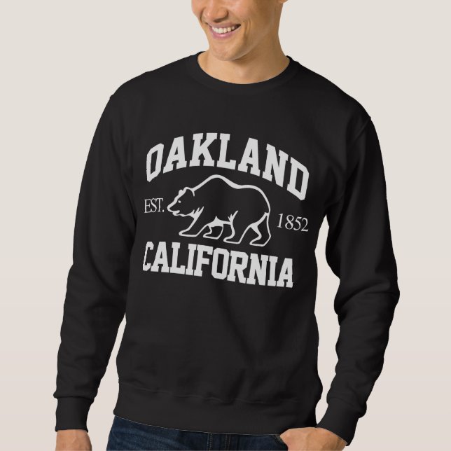 Sudadera Oakland California (Anverso)