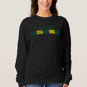 Sudadera Oakland California Retro Vintage Weatherba