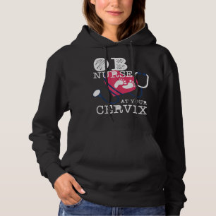 Sudadera OB Enfermero Gracioso Parto De Bebé Hombres Obstác