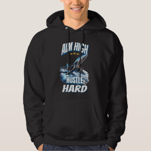 Sudadera Objetivo Avión de avión duro de alta rotación