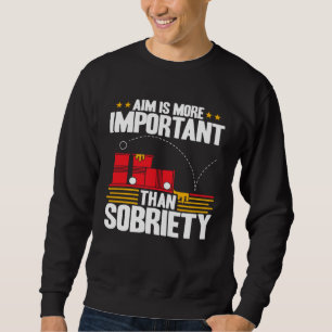 Sudadera Objetivo de Beer Pong Es Más Importante Beer Pong