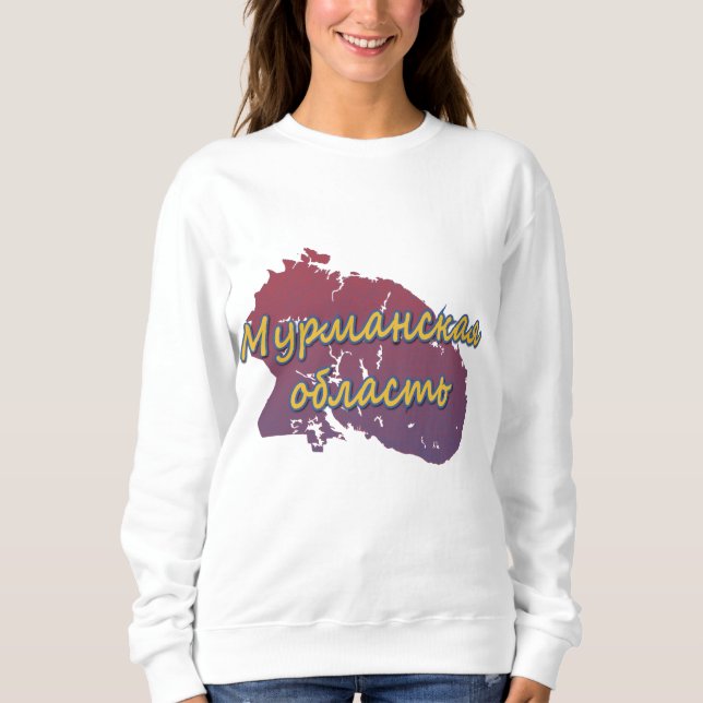 Sudadera Óblast de Murmansk (Anverso)