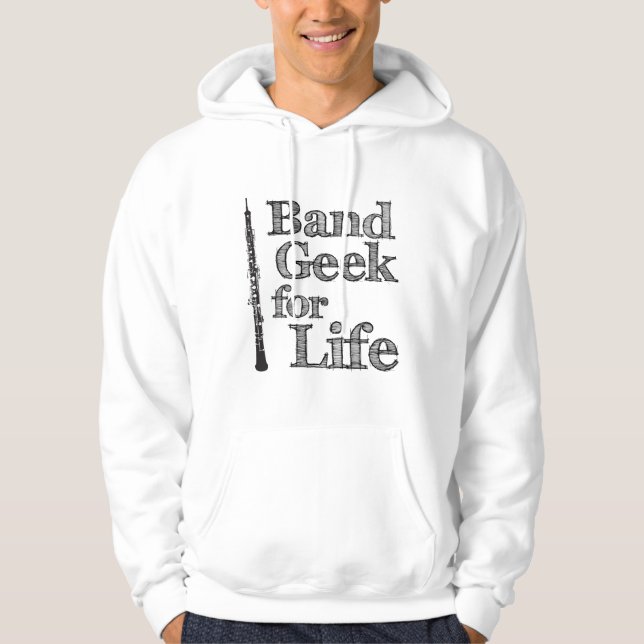 Sudadera Oboe Band Geek (Anverso)