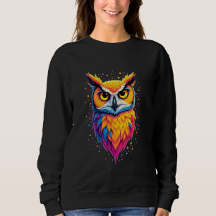 Sudadera Obra de arte de búho lechuza Nocturnal Lover