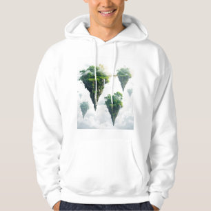 Sudadera Obra de arte de cielo fantástico - Pájaros y nubes