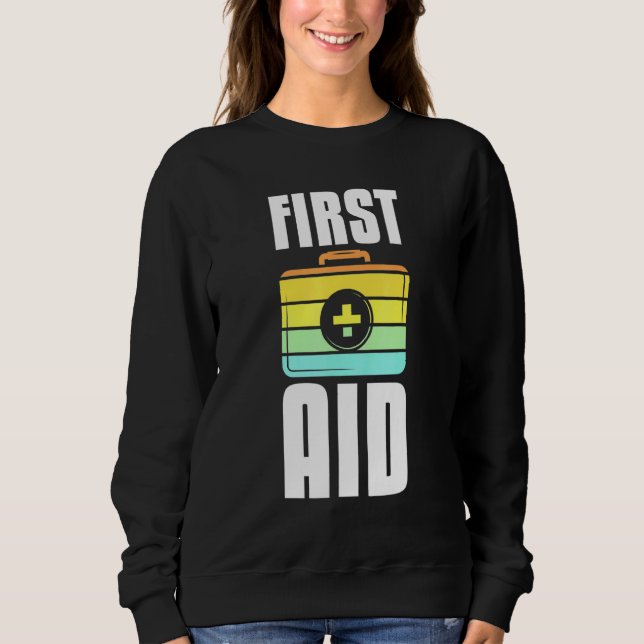 Sudadera Obra de arte de cosecha de Guay First Aid Acti de  (Anverso)