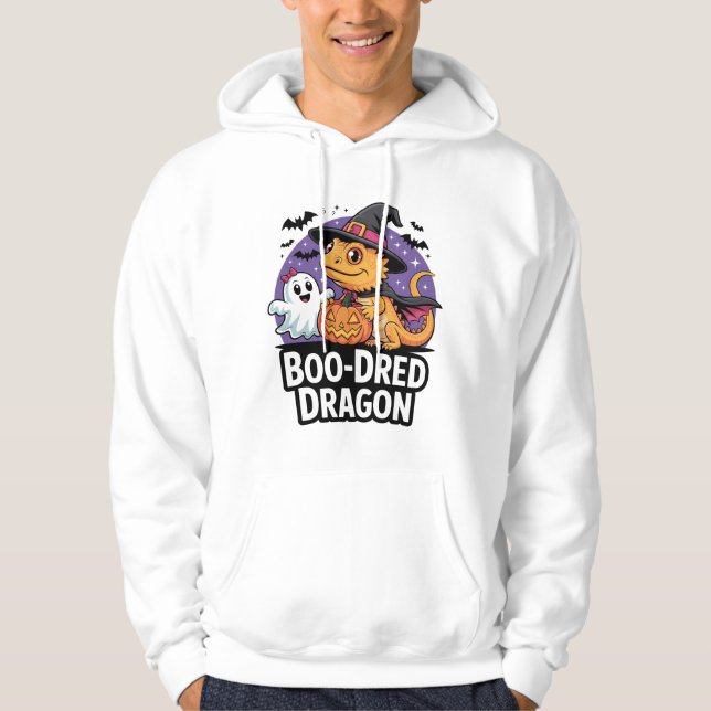Sudadera Obra de arte de Halloween de Dragon Boo-Dred (Anverso)