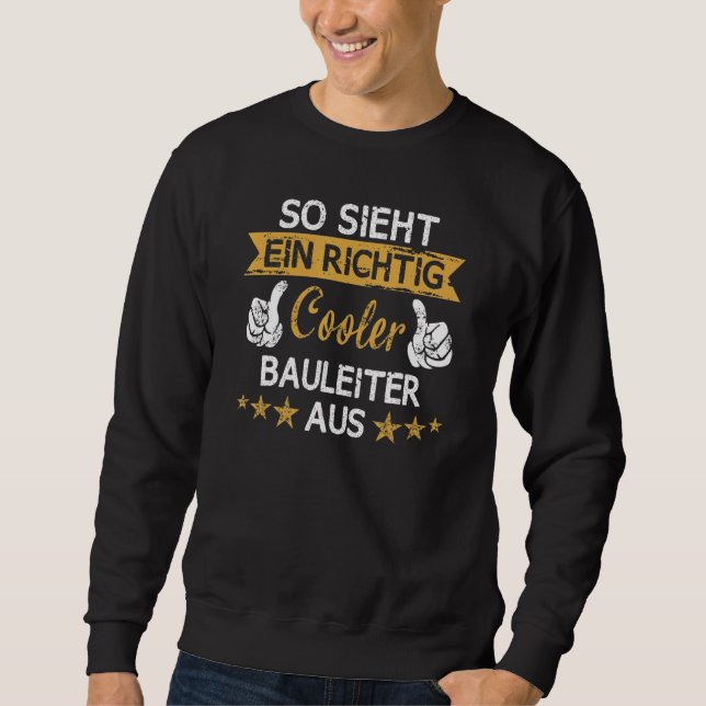 Sudadera Obra de construcción del Constructor del Construct (Anverso)