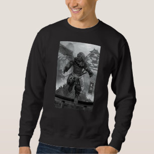 Sudadera Obras de arte de cosecha japonesas Tengu God 4