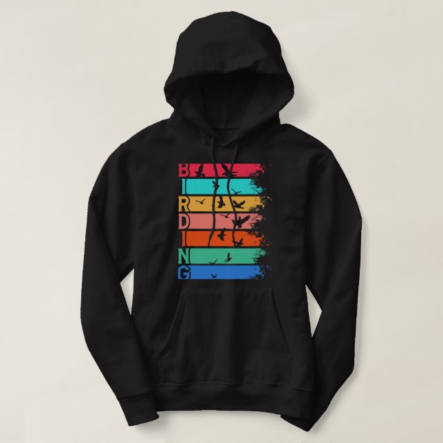 Sudadera Observador de aves Birdwatching Birder Bird Lover  (Diseño del anverso)