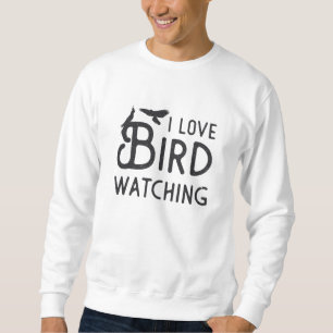 Sudadera Observador de aves Me Encanta Ver Aves Vintage