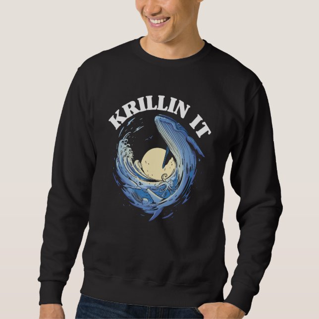 Sudadera Observador de Ballenas Krillin Lo (Anverso)