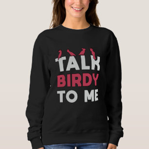 Sudadera Observador De Pájaros Retro Habla De Pájaros Para 