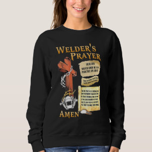 Sudadera Observen la oración de Me Welder diciendo Soldado