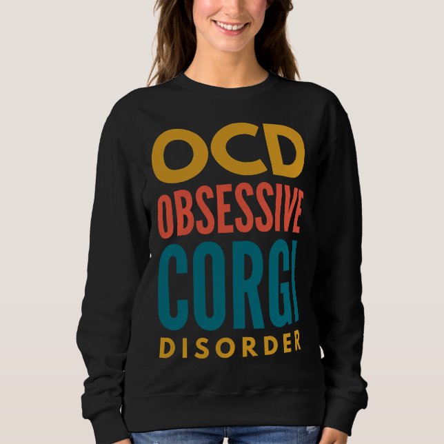 Sudadera Obsesión de Corgi (Anverso)