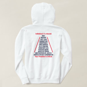 Sudadera Obstrucción de colusión de Trump Individual-1 Ene