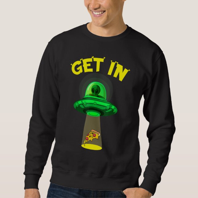 Sudadera Obtén En Hawai Alien No Identificado Flying Object (Anverso)