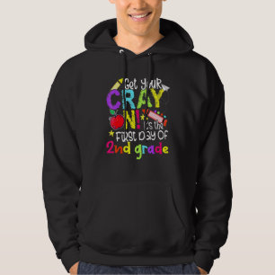 Sudadera Obtén Tu Grito En El Primer Día De La Escuela 2º G