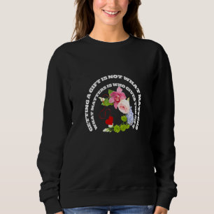 Sudadera Obtener una opinión no es lo que importa