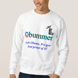 Sudadera Obummer, libertad, Anti-Obama, favorable arma