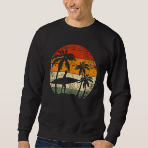 Sudadera Ocaso Surf Tabla de Surf Océano Deporte Surfista R