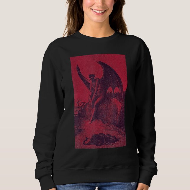 Sudadera Occult Gothic Oscuro Satanic UnHoly Witchcraft Gru (Anverso)