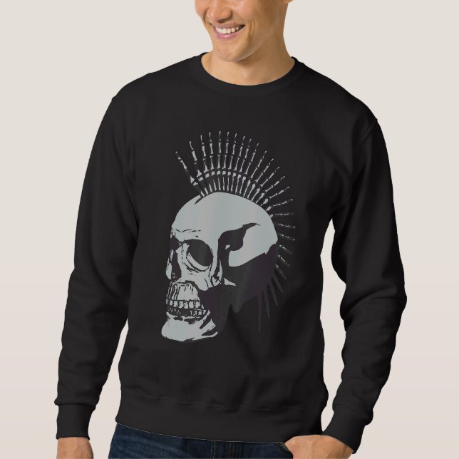 Sudadera Occult Magic Skull Punk (Anverso)
