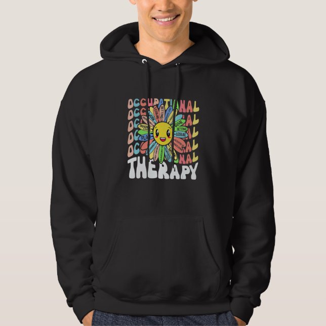 Sudadera Occupational Therapy OT Therapist Cute OT Month Fl (Anverso)