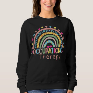 Sudadera Occupational Therapy Rainbow OT Therapist Inspire