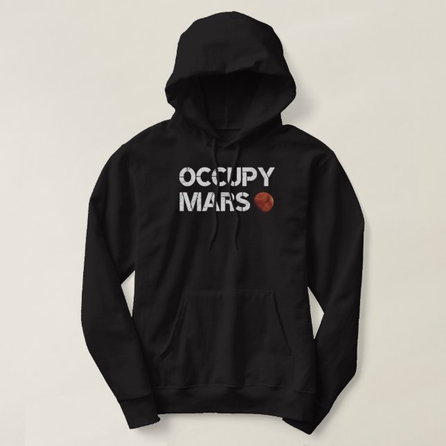 Sudadera Occupy Mars (Diseño del anverso)